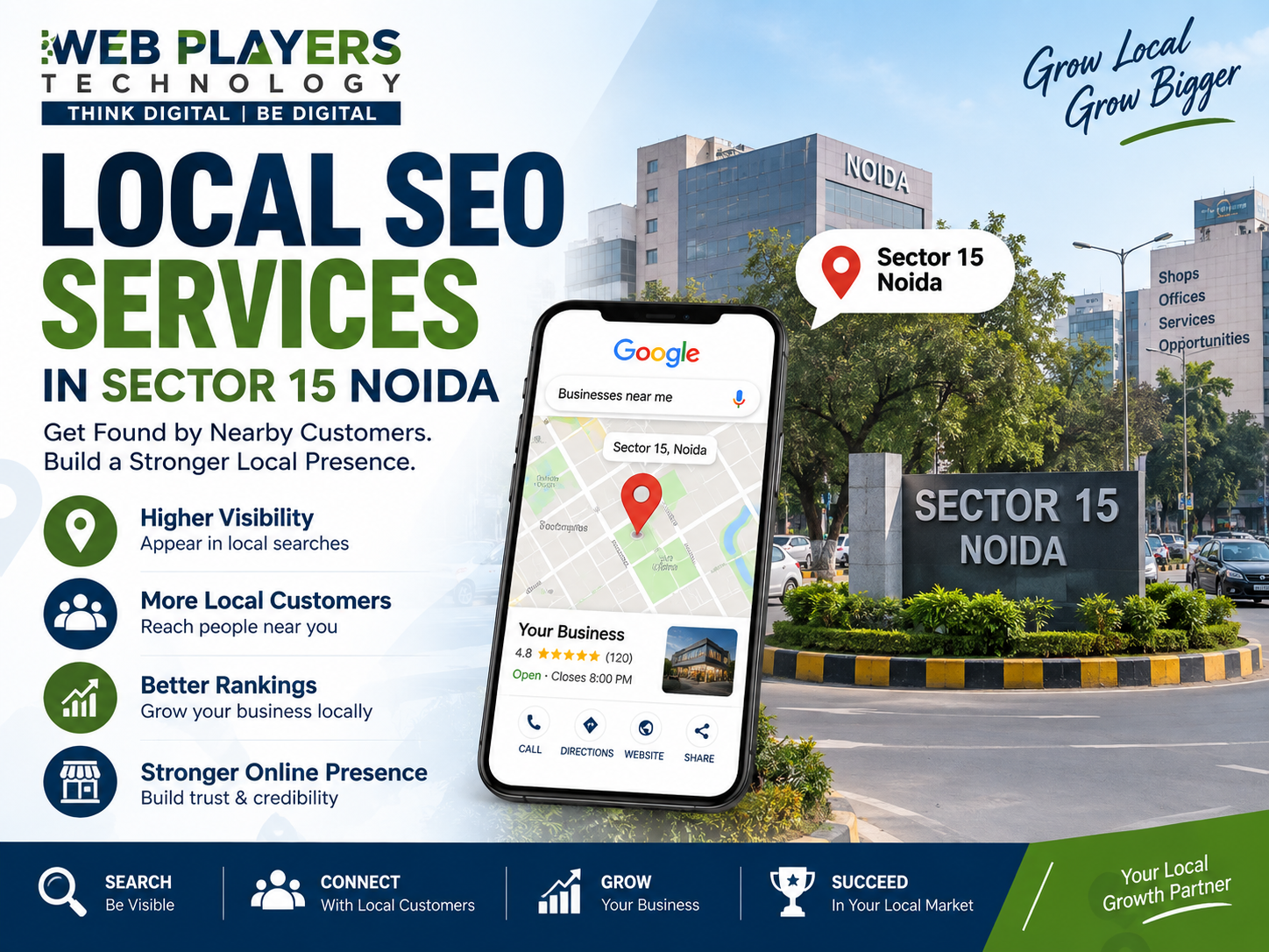 Local SEO Services in Sector 15 Noida for Small Businesses